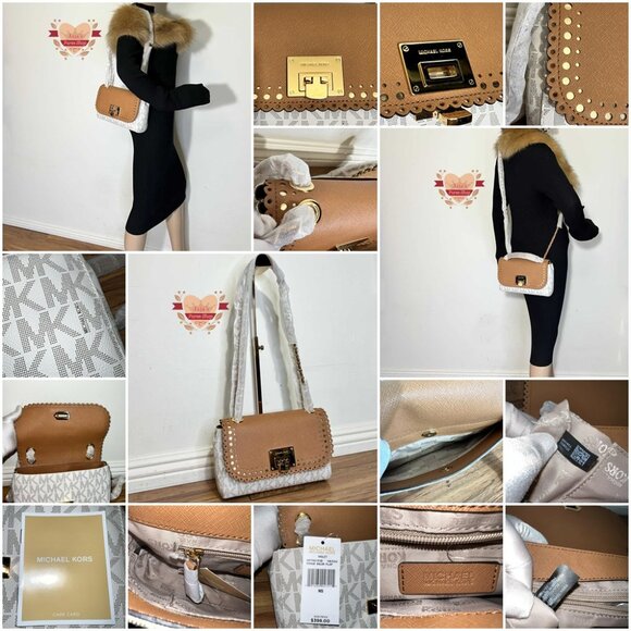 🤎Michael Kors Coated Canvas Shoulder or Crossbody Purse🤎 - Picture 16 of 17